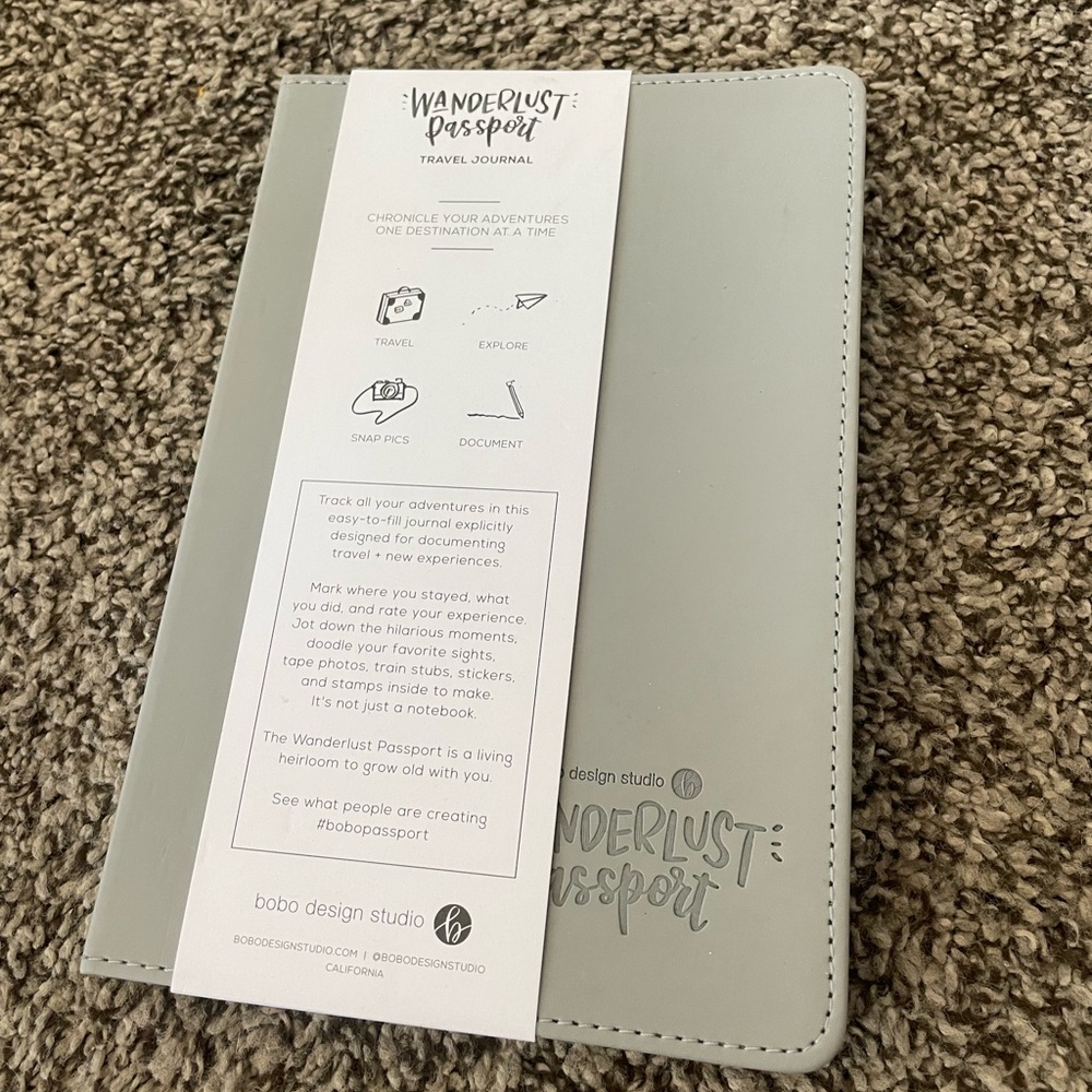 Wanderlust Passport Travel Journal